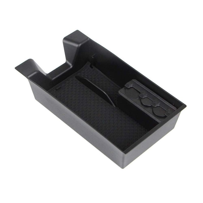 Dreamseek Center Console Organizer for Lexus ES ES250 ES300 ES300h ES350H 2019 2020 2021 2022 Interior Armrest Storage Box Holder Tray (Fits Models Without Wireless Charging)