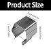 zuylikxy 20 pcs Screen Repair Clips Screen Door Installer Clips Window Screen Clips Silver Retainer Clips for Garage Patio Balcony and Screen Installation - Image 3