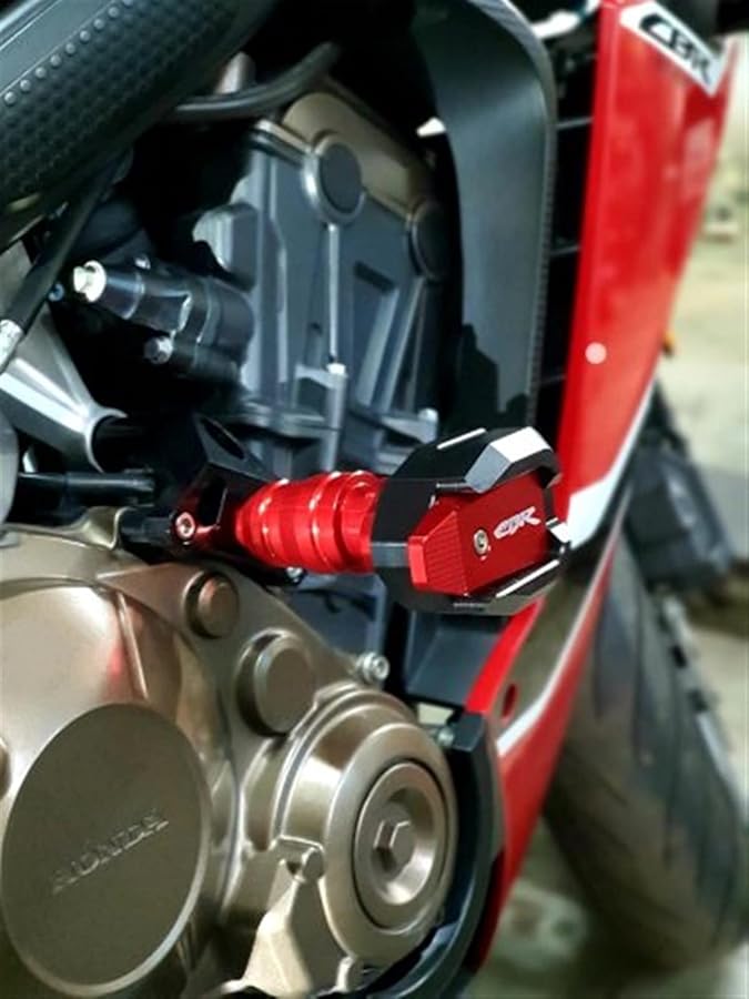 Honda CBR650F CNC Crash Frame Sliders Fairing Guard Protector 2014 2018 Titanium Size 2 - Image 3