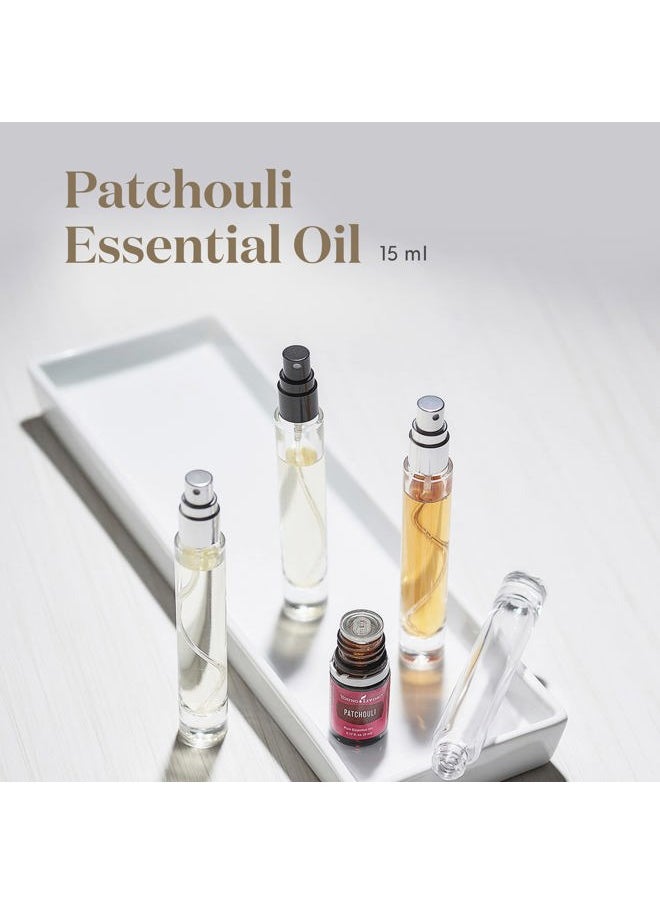 Young Living Patchouli Essential Oil 15ml - Pure, Earthy Aroma for Relaxation, Meditation, Peace, and Grounding - Premium Quality  - Image 2