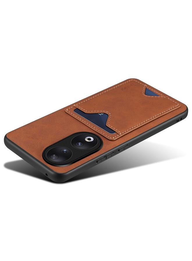 دينيور جراب لهاتف Honor 90، غطاء خلفي من البولي يوريثان، حامل بطاقة، جراب هاتف - Image 4