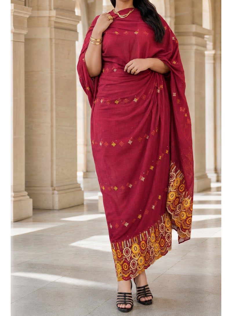 Sudanese embroidered tobe