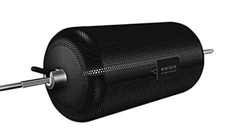 Everdure Rotisserie Grill Basket with Clip Locks, Non-Stick Food Grade Tumbler, Round Basket, Fits Standard Rotisserie Grills with 5/16” or 5/8” Square Spit Rods, Great for Meat and Vegetables - Image 1