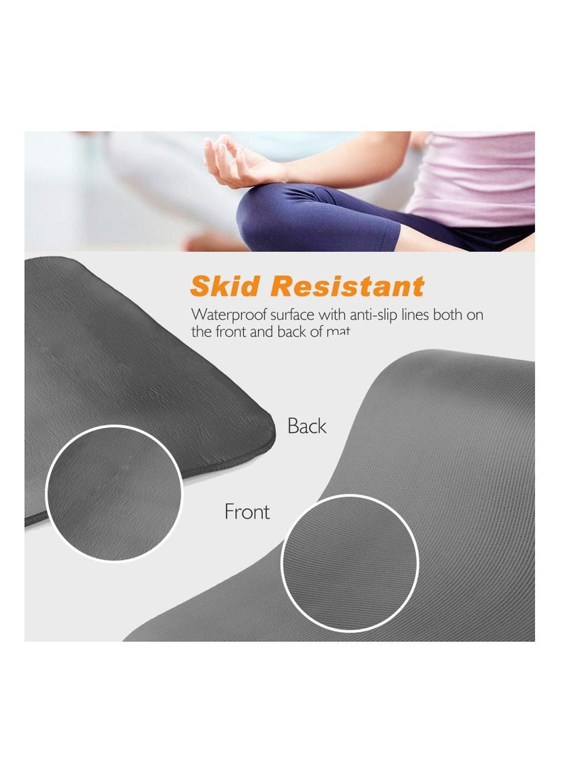 بريمو بلس بساط تمارين مقاوم للتمزق مع شريط للحمل 60x10سم - Image 2