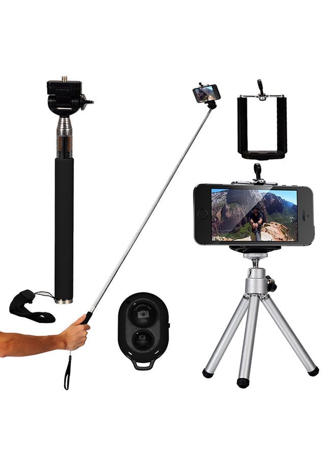 APEXEL 10-In-1 Phone Camera Lens Kit Black - Image 4