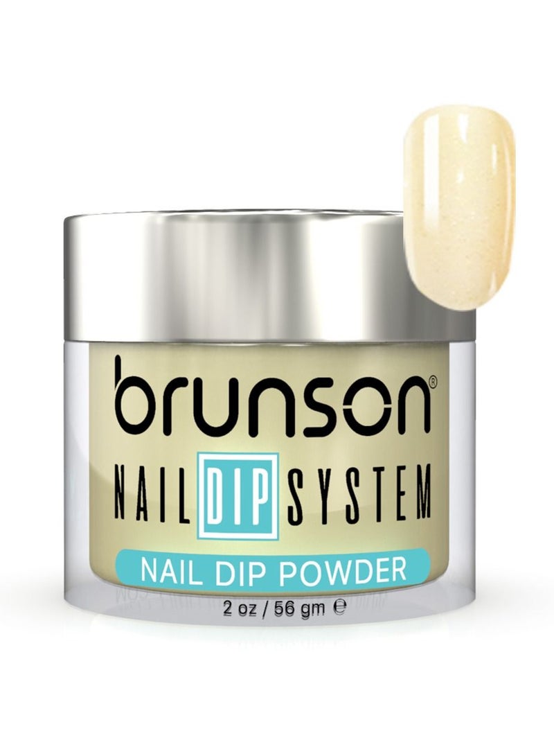 brunson Dip Powder 56gm, No Nail Lamp Needed for Curing Nail Art powder for nail dip system
