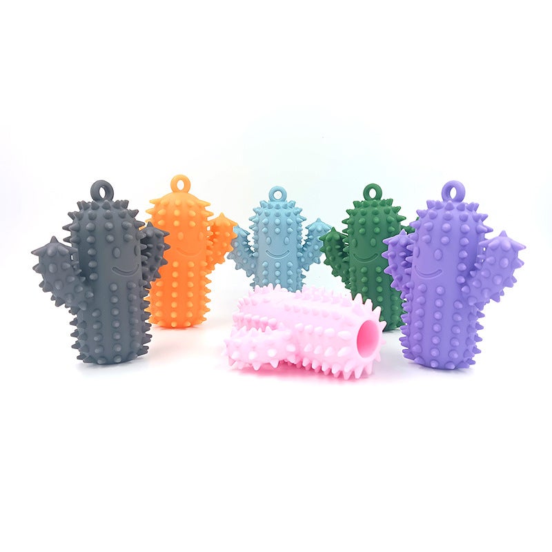 New Silicone Cactus Squishy Sensory Toy Stress Relief Gift - Image 5