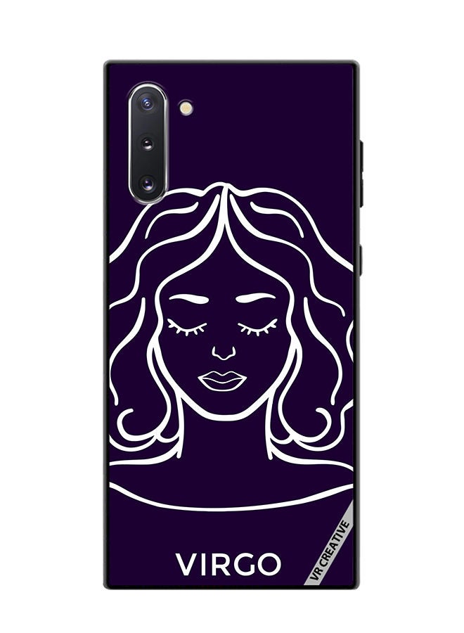 VR CREATIVE Protective Case Cover For Samsung Galaxy Note10 5G Astrological Zodiac Sign Virgo Design Multicolour - Image 1
