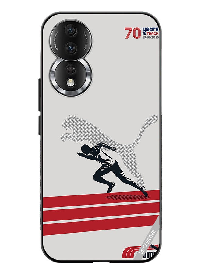 VR CREATIVE Protective Case Cover For Honor 80 Puma Runner Design Multicolour - Image 1