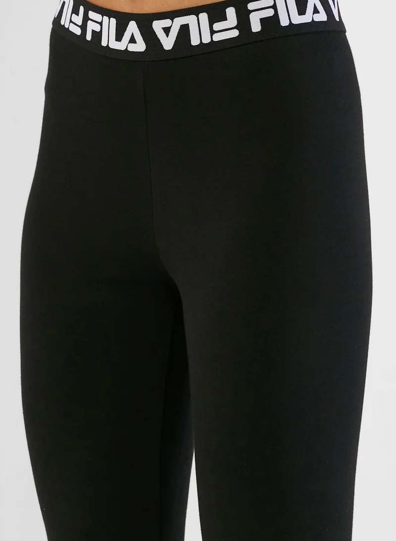 FILA Logo Tape Waist Leggings