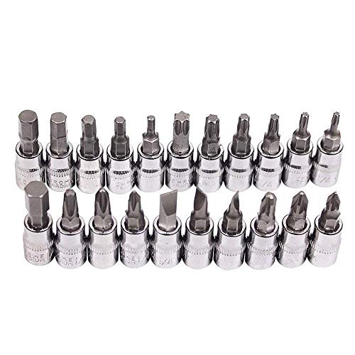 Shopper52 Metal 46 PCS Screwdriver Kit And Multi-Purpose Combination Tool Case Precision Socket Set | Durable Wrench Tool Set | For DIY Projects, Automotive, Furniture & Appliance - 46Pctk - Image 3