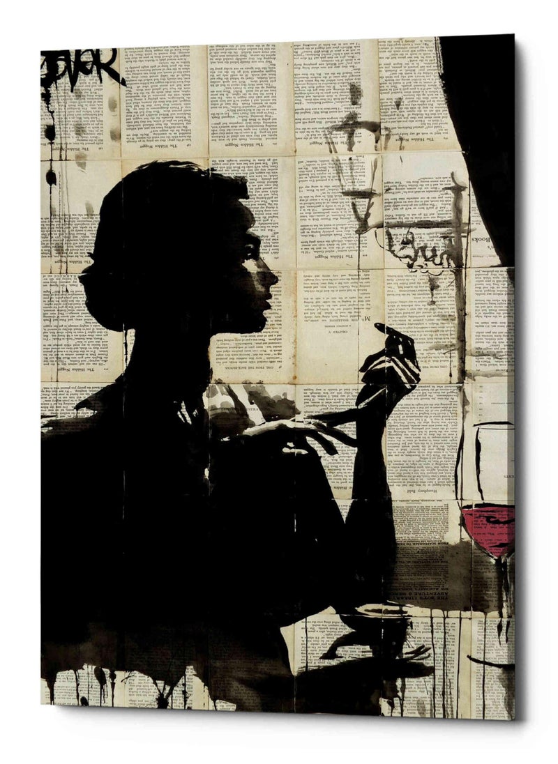 Epic Graffiti Epic Graffiti Lush Life by Loui Jover Canvas Wall Art 12x18 