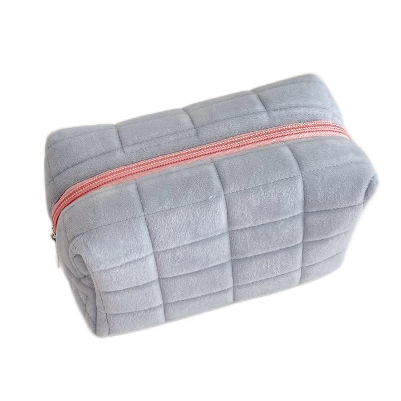 XPONNI Small Cosmetic Bag Cute Makeup Bag Y2K Accessories Aesthetic Make Up Bag Y2K Purse Cosmetic Bag For Purse (Blue) - Image 1