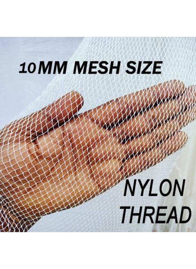 A TO Z A to Z CAST FISHING NET, HEIGHT 10feet, ROUND 46feet, 10mm MESH, WEIGHT 3.5kg. Fishing Net  (White)  - Image 2