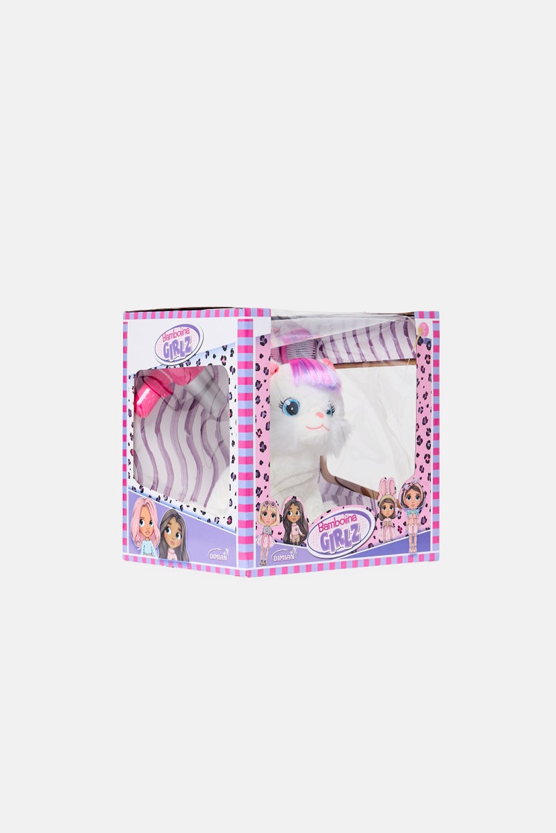 Bambolina Dimian Girlz Talking Cute Cat Plush Toy - Image 3