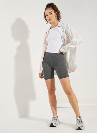 Styli Solid Basic Cycling Shorts