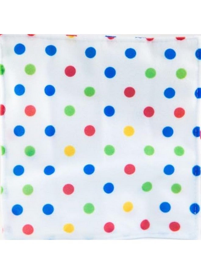 Baby Paper-2 Pack of Crinkly, Sensory Toys, White/Black Dot & Multi Color Polka Dot - Image 3