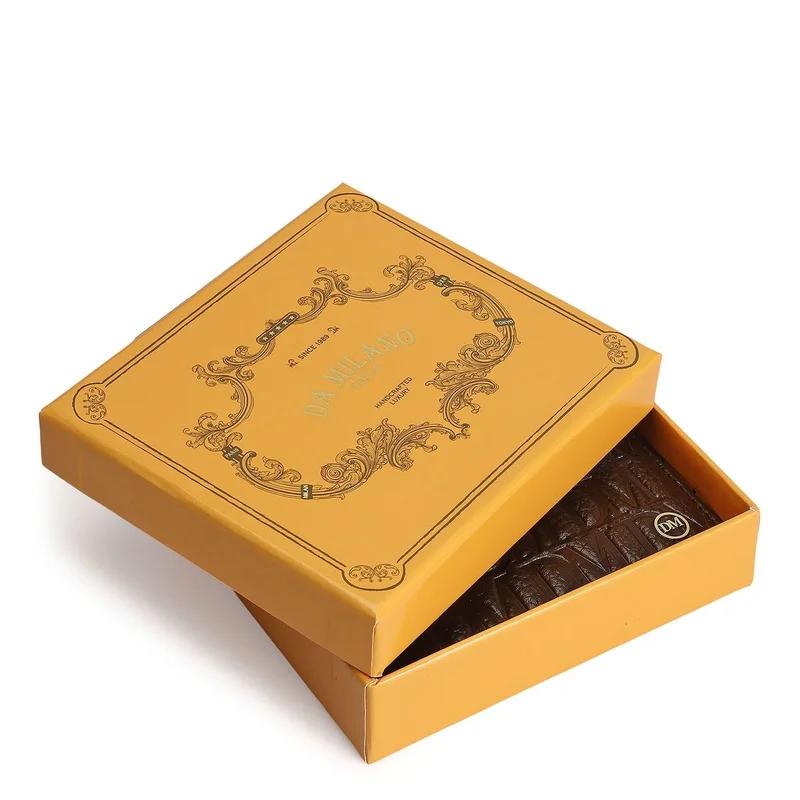 Da Milano Mocha Mocha Bifold Leather Mens Wallet for Men | Best Price UAE