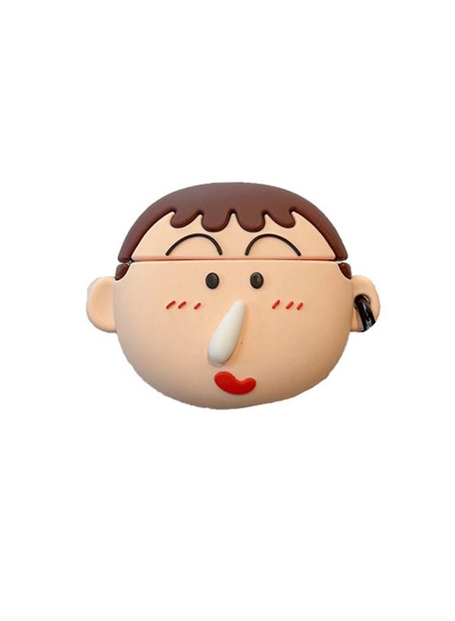 AirPods Pro2 Cartoon Characters Shaped Earphone Protect Case,  Silicone Soft Earphone Cover - Image 1