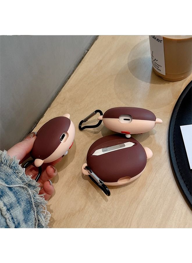 AirPods Pro2 Cartoon Characters Shaped Earphone Protect Case,  Silicone Soft Earphone Cover - Image 5