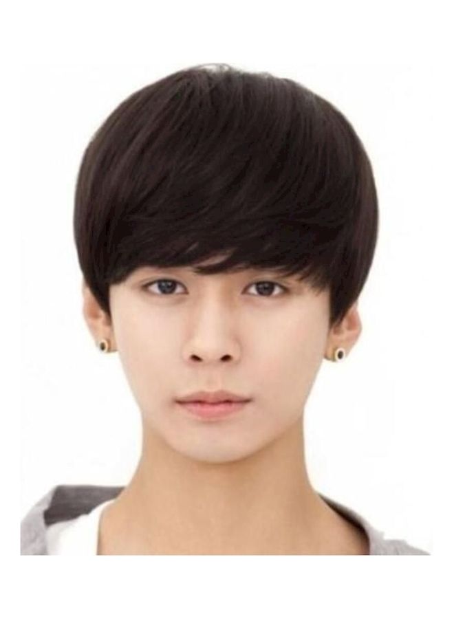 نيبمينينت شعر مستعار صناعي قصير أسود - Image 1