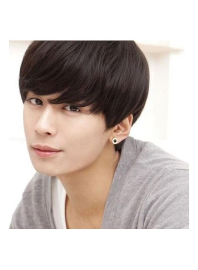 نيبمينينت شعر مستعار صناعي قصير أسود - Image 2