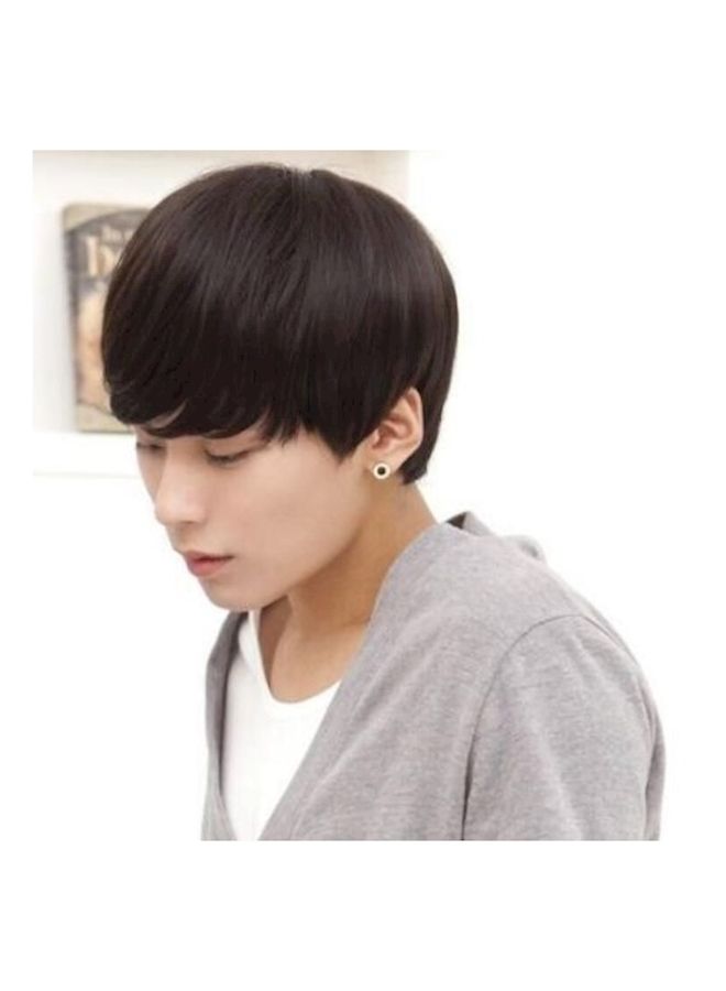 نيبمينينت شعر مستعار صناعي قصير أسود - Image 3