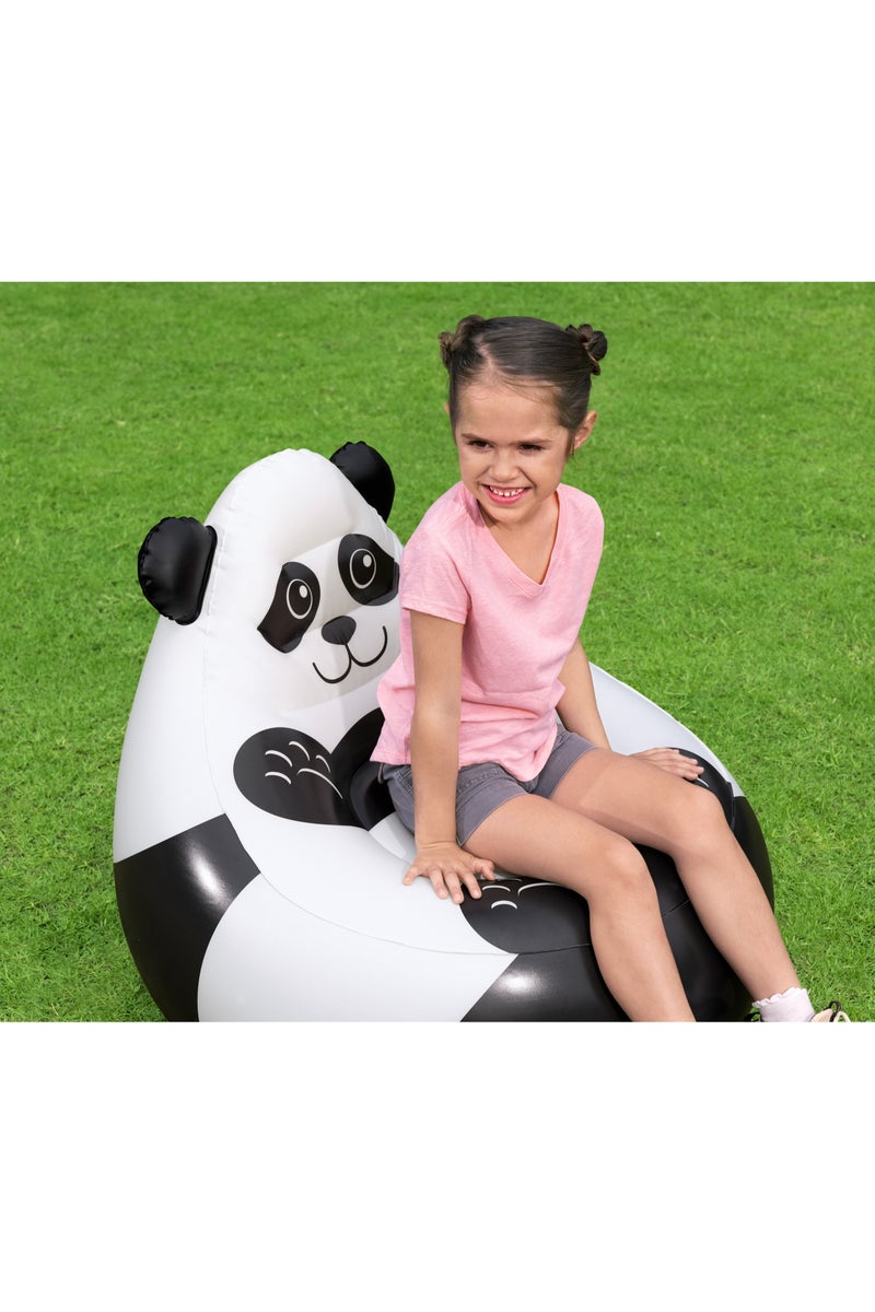 Bestway Bestway Cozy Critters Air Chair 72x72x72cm, Assorted 1 Piece (Style & Color May Vary) | Kids chair | Kiddie Lounge | Inflatable Chair for Indoor & Outdoor  - Image 3