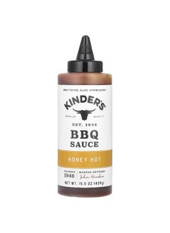 Kinder KINDER'S, BBQ Sauce, Honey Hot , 15.5 oz (439 g)  - Image 1