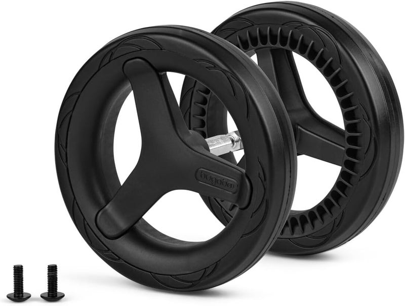 Bugaboo Butterfly 2 Rear Wheels Set with Caps and Screws - Image 3