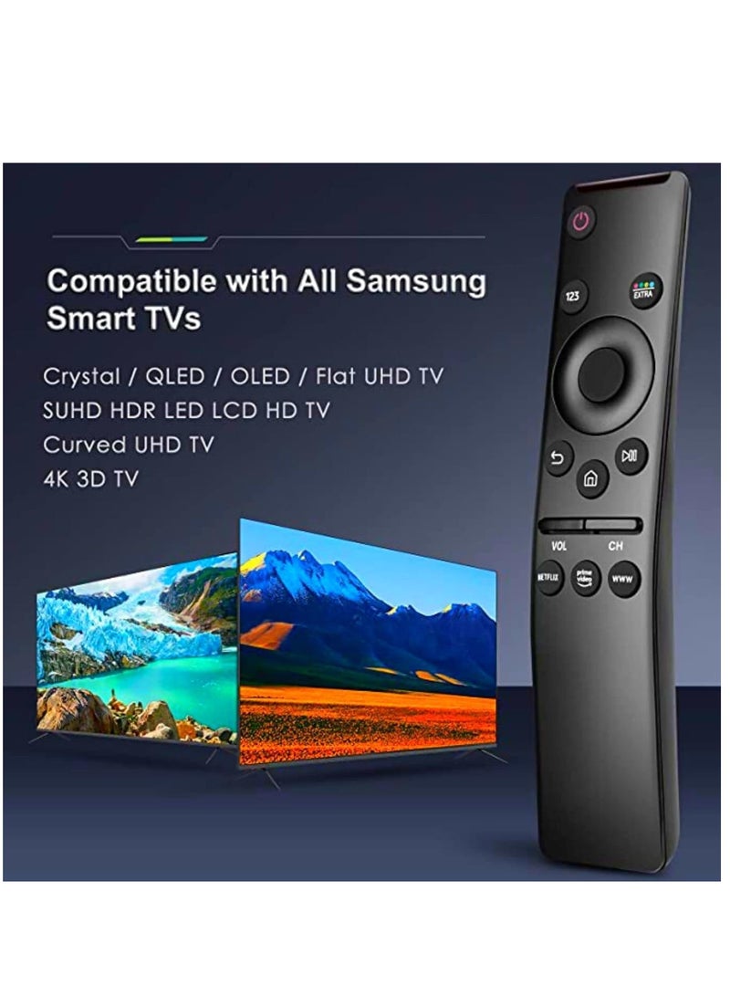 ELTRAZONE Universal Remote Control Compatible for All Smart TVs - Curved Frame Design HDTV 4K 8K 3D Smart TVs, with Shortcut Buttons for Netflix, Prime Video and WWW - Image 3