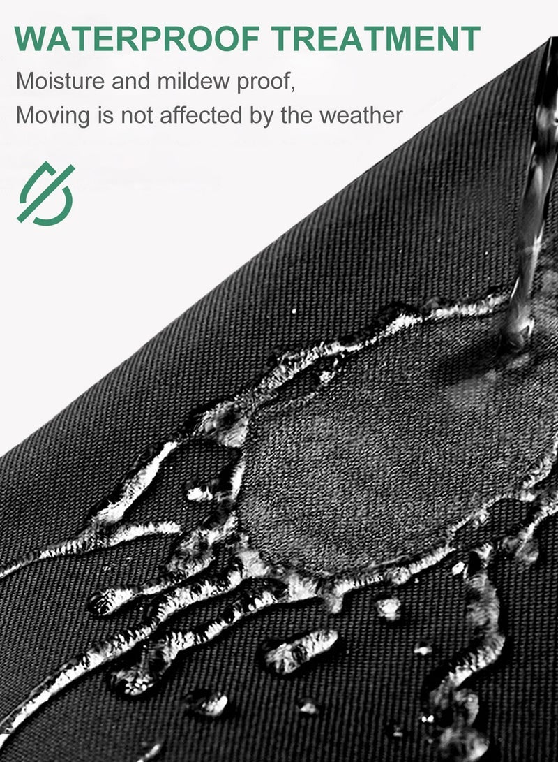 URbazaar 180L Extra Large Moving Bags with Strong Zippers & Carrying Handles, Storage Bags Storage Totes for Clothes, Moving Supplies, Space Saving, Oversized Storage Bag Organizer for Moving, Traveling - Image 4