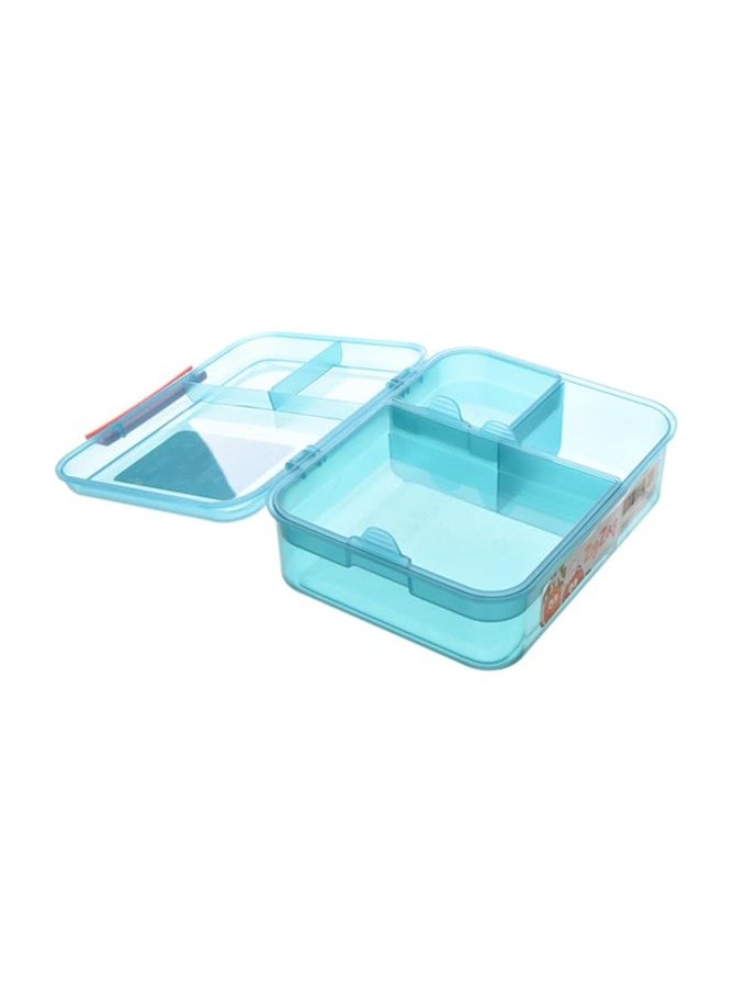 Zinnia Zinnia ZG/0008 Plastic ZigZag Lunch Box, 1.65 Liter Capacity  - Image 2