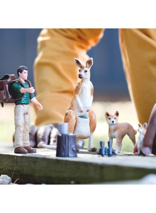 Schleich Wild Life 9-Piece Australian Animal Toy Playset - Image 2