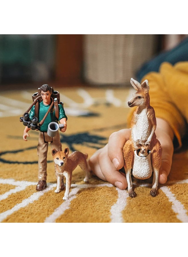 Schleich Wild Life 9-Piece Australian Animal Toy Playset - Image 3