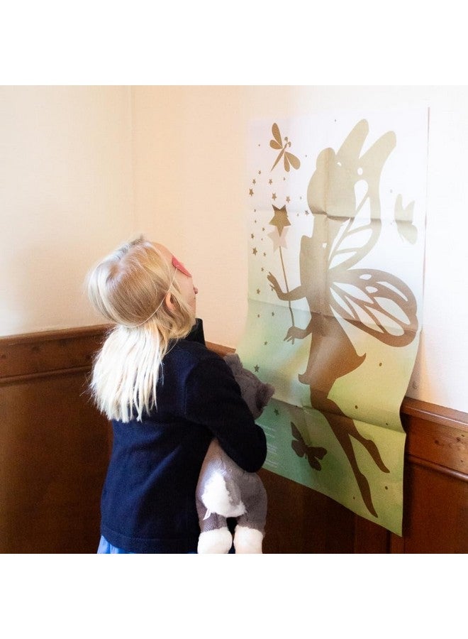 Fun Express لعبة تثبيت العصا على الجنية - لعبة حفلات كلاسيكية للأطفال تشمل لوحة اللعبة والعصي وغطاء العينين والتعليمات - مثالية لحفلات أعياد الميلاد والفعاليات ذات موضوع الجنية - متعددة الألوان 4 قطع - Image 2