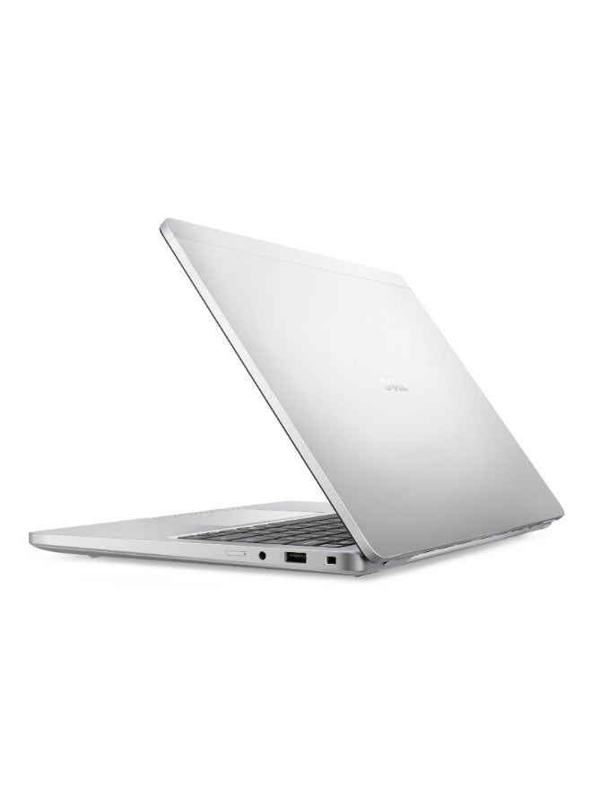 ديل لابتوب برو 14 بشاشة 14 بوصة عالية الدقة بالكامل (1920×1080)، معالج Intel Core Ultra 7 266V vPro، ذاكرة وصول عشوائي 16 جيجابايت DDR5، قرص صلب SSD بسعة 1 تيرابايت، نظام تشغيل DOS (بدون ويندوز)، يدعم اللغتين الإنجليزية والعربية، لون فضي الإنجليزية/العربية فضي - Image 5