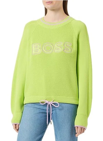 BOSS Logo Knitted Sweatshirt