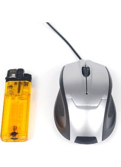 Wozlo WZ-3012 Wired USB Optical Mouse 1600 Dpi Optic Mouse - Gray  - Image 4