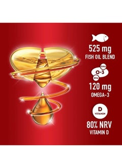 Seven Seas Pure Cod Liver Oil 120 Capsules  - Image 4