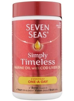 Seven Seas Pure Cod Liver Oil 120 Capsules  - Image 3