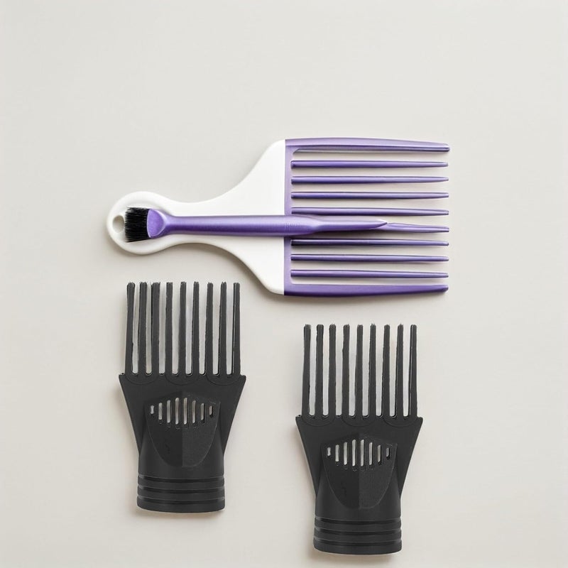 Anti slip Mikikit Hair Dryer Comb Nozzle Attachment 5pcs Plastic Blow Dryer Styling Nozzles for Detangling and Straightening Curly Hair Salon Hairdressing Tool Market diverse application fit Regional distribution available Light precision processed material Durability boosted processed material Heat resistant Suburban residential ship Globally popular elegant design Quick use-switch compatible build Precision made Adjustable build Simple multi-feature universal build Trendy widespread design Moisture wear upgraded quality Confirmed available stock All usage compatible Integrated local logistics Ready order processing Pre-stock well-packed goods Modern practical shape Growing order stock support Versatile application Individual group scene compatible Systematic nationwide ship Odor free color - Image 4