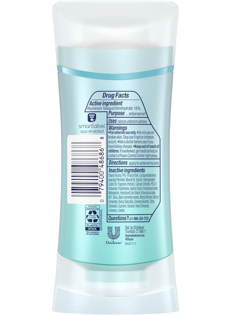 Degree Advanced Protection Antiperspirant Deodorant Lavender & Waterlily for 72-Hour Sweat & Odor Control for Women, with Body Heat Activated Technology, 74 gm - Image 5