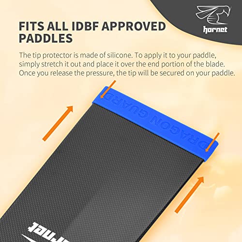 Dragon Guard Tip Protector for Dragon Boat Paddles (blue) - Image 3