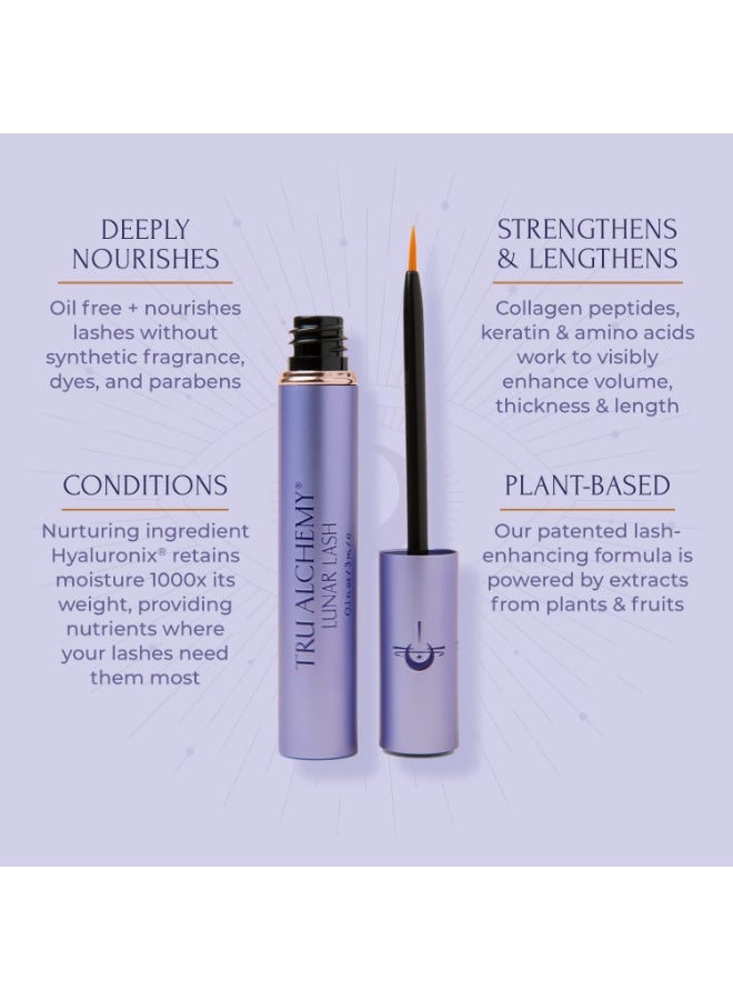 Tru Alchemy Lunar Lash by Tru Alchemy - Lash Boost Serum for Longer Voluminous Lash Lengthening Eyelash Repair - Lash Serum Lash Primer - Lash Conditioner & Enhancing w/Keratin, Collagen, & Hyaluronic Acid - 3ml - Image 3
