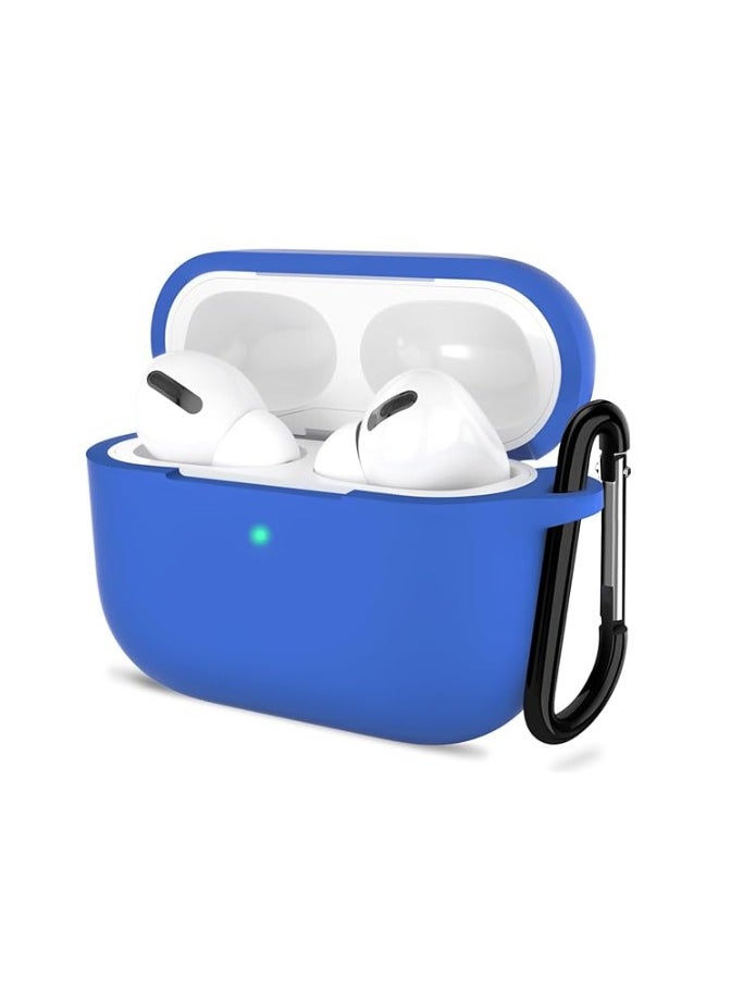 wexon Protective Shockproof Silicone Case Cover for Apple AirPods pro (1/2 Generation)  Blue  - Image 1