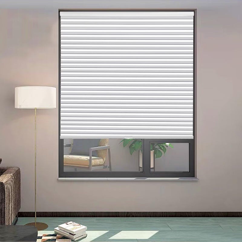 MYshade Cordless Blackout Cellular Shades, 1.5" Honeycomb Window Blinds for Bedroom & Nursery, Thermal Insulated, Noise Reducing, Privacy Shades, Inside or Outside Mount (30" W x 72" H, White) - Image 3