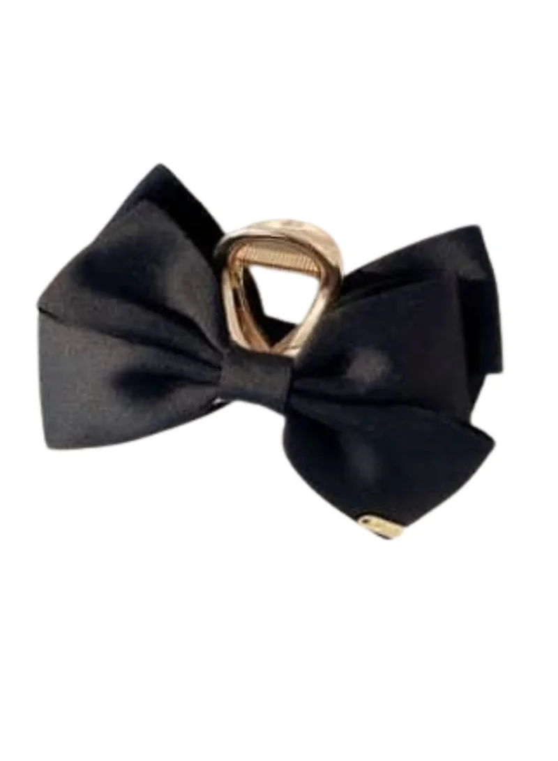 Sosha Elegance  Fabric Bow Clip - White for Women | Best Price UAE