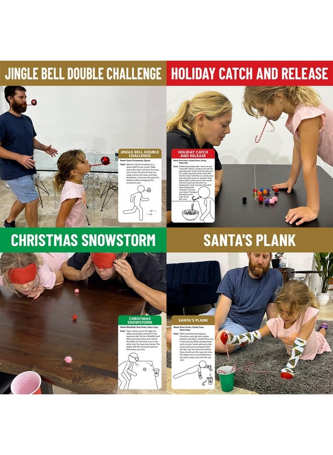 Funwares Minute of Fun, 24 Days of Christmas - 24 Fun Christmas-Themed Minute to Win It Games & Challenges for Kids, Adults, Teens, and Families - All Contents to Play are Included, 2-12 Players! - Image 4