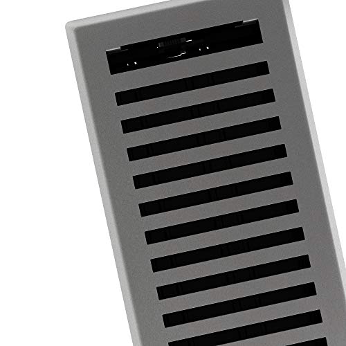 IMPERIAL سجل أرضي زخرفي إمبراطوري RG3445 مونتيزوم، 4 × 12 بوصة، رمادي جرانيت - Image 2